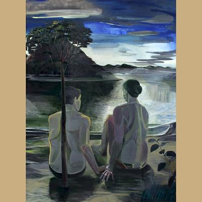 Sans titre <p>Acrylique sur toile, cm 200 x 150<br class='autobr' />
2015</p>