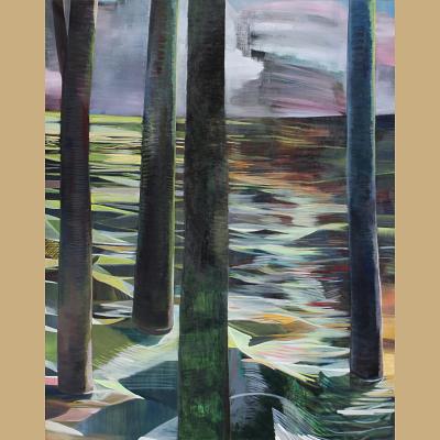 Sans titre <p>Huile sur toile, cm 162 x 130<br class='autobr' />
2016</p>