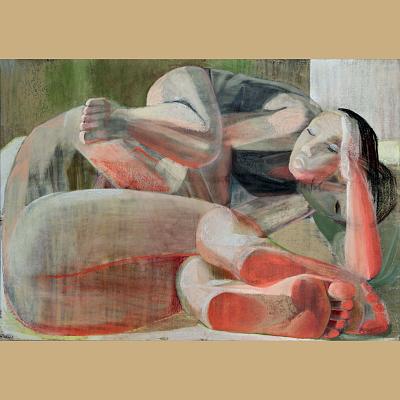 Réversible <p>pastel sec sur papier, cm 49 x 69<br class='autobr' />
2018</p>